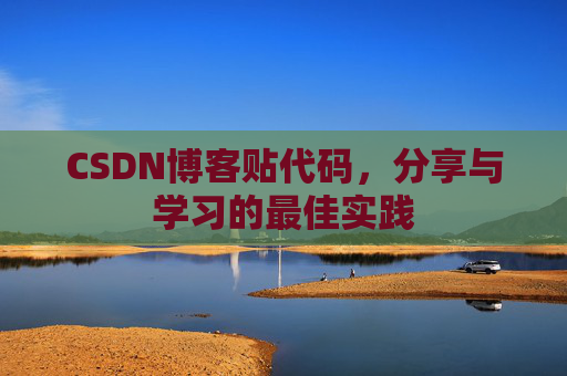 CSDN博客贴代码，分享与学习的最佳实践